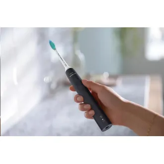 Philips HX3673/14 Sonicare 3100, Zahnbürste, Erwachsene, 31000 Schwingungen/min, Timer, Drucksensor, Etui, schwarz Philips HX3673/14 Sonicare 3100, Zahnbürste, Erwachsene, 31000 Schwingungen/min, Timer, Drucksensor, Etui, schwarz