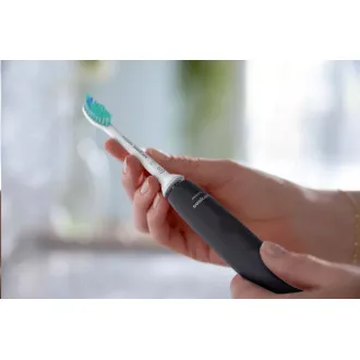 Philips HX3673/14 Sonicare 3100, Zahnbürste, Erwachsene, 31000 Schwingungen/min, Timer, Drucksensor, Etui, schwarz Philips HX3673/14 Sonicare 3100, Zahnbürste, Erwachsene, 31000 Schwingungen/min, Timer, Drucksensor, Etui, schwarz