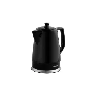 Orava VK-3813 B elektrischer Wasserkocher, 1500 W, 1,5 l, Keramik, Abschaltautomatik, schwarz Orava VK-3813 B elektrischer Wasserkocher, 1500 W, 1,5 l, Keramik, Abschaltautomatik, schwarz