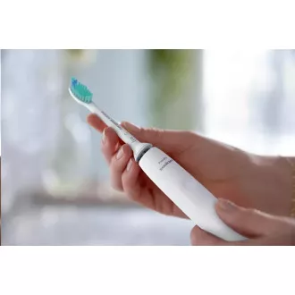 Philips HX3675/13 Sonicare 3100 Zahnbürsten-Set, Erwachsene, 31000 Schwingungen/min, Timer, Drucksensor, weiß Philips HX3675/13 Sonicare 3100 Zahnbürsten-Set, Erwachsene, 31000 Schwingungen/min, Timer, Drucksensor, weiß