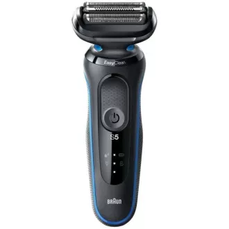 Braun Series 5 51-B1000s Elektrorasierer, Bart und Gesicht, kabellos, Klinge, schwarz/blau