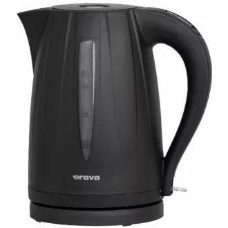 Orava VK-3727 elektrischer Wasserkocher, 1850-2200 W, 1,7 l, automatische Abschaltung, schwarz