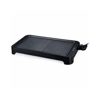 Orava Grillchef-5 elektrischer Tischgrill, 2000 W, 2 Kochflächen, 60 bis 220 °C, Tropfschale