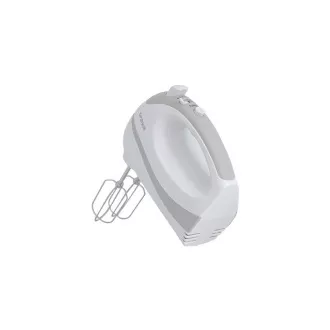 Orava SL-110 Handrührer, 300 W, 75 dB, 5 Geschwindigkeiten, Impulsschalter, grau/weiß