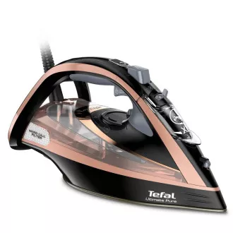 Tefal Ultimate Pure FV9845E0 Dampfbügeleisen, 3200 W, Anti-Tropf-Funktion, automatische Abschaltung, pfirsichfarben
