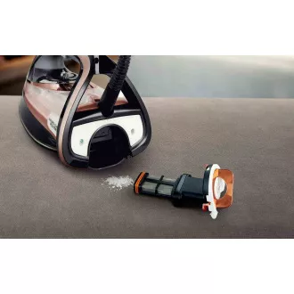 Tefal Ultimate Pure FV9845E0 Dampfbügeleisen, 3200 W, Anti-Tropf-Funktion, automatische Abschaltung, pfirsichfarben