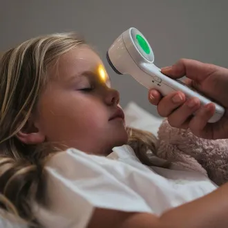 Braun BNT400WE berührungsloses Thermometer, Age Precision, Silent-Modus, hintergrundbeleuchtetes Display, weiß - Unverpackt Braun BNT400WE berührungsloses Thermometer, Age Precision, Silent-Modus, hintergrundbeleuchtetes Display, weiß - Unverpackt