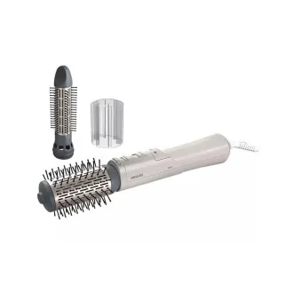 Philips Serie 7000 BHA710/00 rotierender Lockenstab, 1000 W, Ionisierung, Turmalin-Keramik, 2 Aufsätze, Naturborsten