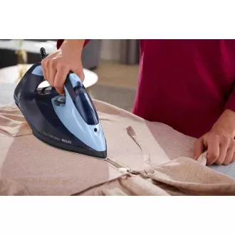 Philips 7000 Serie DST7041/20 Dampfbügeleisen, 2800 W, Tropfstopp, automatische Abschaltung, blau