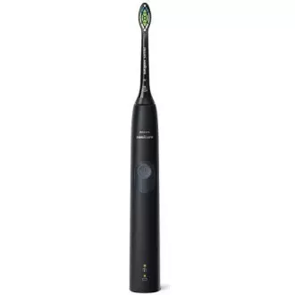 Philips Sonicare 4300 HX6800/44 Schallzahnbürste, 1 Modus, 2 Intensitäten, Drucksensor, Timer, schwarz Philips Sonicare 4300 HX6800/44 Schallzahnbürste, 1 Modus, 2 Intensitäten, Drucksensor, Timer, schwarz