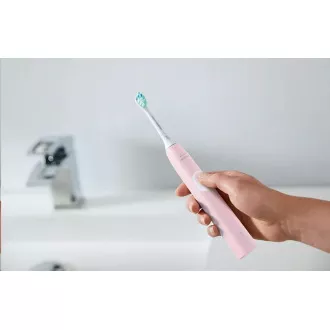 Philips Sonicare Serie 4300 HX6806/04 Schallzahnbürste, Timer, 1 Modus, 2 Intensitäten, rosa Philips Sonicare Serie 4300 HX6806/04 Schallzahnbürste, Timer, 1 Modus, 2 Intensitäten, rosa