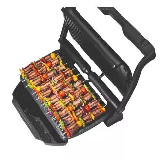 Tefal GC722834 Optigrill XL, Kontaktgrill, 2000 W, 9 Grillprogramme, Saftschale, Sensorautomatik, schwarz Tefal GC722834 Optigrill XL, Kontaktgrill, 2000 W, 9 Grillprogramme, Saftschale, Sensorautomatik, schwarz
