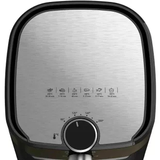 TEFAL EY501815 Easy Fry & Grill Heißluftfritteuse, Braten und Grillen, 4, 2 l, 1550 W, mechanische Steuerung, schwarz TEFAL EY501815 Easy Fry & Grill Heißluftfritteuse, Braten und Grillen, 4, 2 l, 1550 W, mechanische Steuerung, schwarz