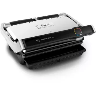 Tefal Optigrill Elite XL GC760D30 Kontaktgrill, 2200 W, 16 Programme, Timer, Thermometer, Saftschale Tefal Optigrill Elite XL GC760D30 Kontaktgrill, 2200 W, 16 Programme, Timer, Thermometer, Saftschale
