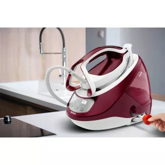 Tefal GV9220E0 Pro Express Protect Bügeleisen, Dampferzeuger, vertikales Dämpfen, automatische Abschaltung, kastanienbraun
