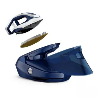 Tefal GV9812 Bügeleisen, Dampferzeuger, 3000 W, Anti-Tropf-Funktion, automatische Abschaltung, LED-Beleuchtung, blau