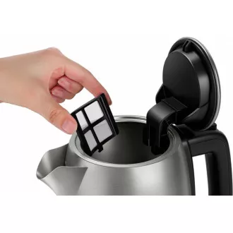 Philips HD9359/90 elektrischer Wasserkocher, 1,7 l, 2200 W, Temperaturregelung, schwarz/silber Philips HD9359/90 elektrischer Wasserkocher, 1,7 l, 2200 W, Temperaturregelung, schwarz/silber