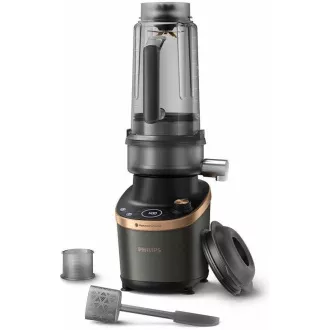 Philips HR3770/00 Tischmixer, 1500 W, 12 Geschwindigkeitsstufen, Entsaftungsmodul, schwarz Philips HR3770/00 Tischmixer, 1500 W, 12 Geschwindigkeitsstufen, Entsaftungsmodul, schwarz