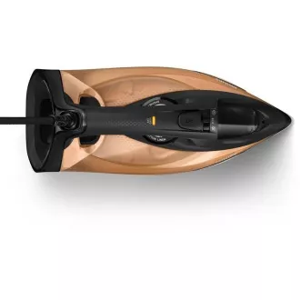 Philips DST7040/80 Dampfbügeleisen, 2800 W, automatische Abschaltung, Selbstreinigung, Berieselung, gold/schwarz Philips DST7040/80 Dampfbügeleisen, 2800 W, automatische Abschaltung, Selbstreinigung, Berieselung, gold/schwarz