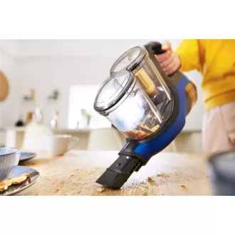Philips 8000 Series XC8049/01 kabelloser Staubsauger, Stab, LED-Licht, PowerCyclone 10, blau Philips 8000 Series XC8049/01 kabelloser Staubsauger, Stab, LED-Licht, PowerCyclone 10, blau