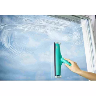 Leifheit 51120 Fenstermopp mit Teleskopstiel und Drehgelenk