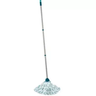 Leifheit 56792 Classic Mop Set Reinigungsset, Zottelmop, Wringmop, Eimer