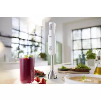 Philips Daily Collection ProMix HR2546/00 Stabmixer, 700 W, Turbo-Funktion, ergonomisches Design, weiß