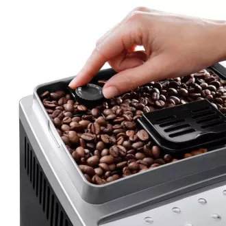 DeLonghi Magnifica S Smart ECAM 250.23.SB Kaffeevollautomat, 1450 W, 15 bar, integriertes Mahlwerk, silber
