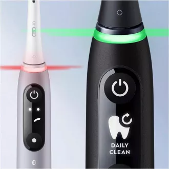 Oral-B iO6 elektrische Zahnbürste, magnetisch, 5 Modi, Display, künstliche Intelligenz, Timer, schwarz