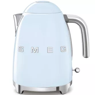 Smeg KLF03PBEU elektrischer Wasserkocher, 1, 7 l (7 Tassen), 2400 W, Stil der 1950er Jahre, pastellblau Smeg KLF03PBEU elektrischer Wasserkocher, 1, 7 l (7 Tassen), 2400 W, Stil der 1950er Jahre, pastellblau