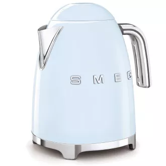 Smeg KLF03PBEU elektrischer Wasserkocher, 1, 7 l (7 Tassen), 2400 W, Stil der 1950er Jahre, pastellblau Smeg KLF03PBEU elektrischer Wasserkocher, 1, 7 l (7 Tassen), 2400 W, Stil der 1950er Jahre, pastellblau