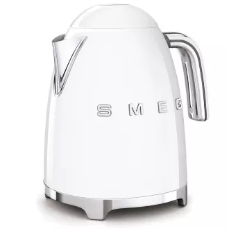 Smeg KLF03WHEU, elektrischer Wasserkocher, 1, 7 l, (7 Tassen), 2400 W, 1950er Jahre Stil, weiß Smeg KLF03WHEU, elektrischer Wasserkocher, 1, 7 l, (7 Tassen), 2400 W, 1950er Jahre Stil, weiß