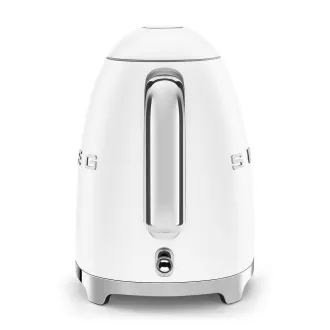 Smeg KLF03WHMEU, Wasserkocher, 1, 7 l, (7 Tassen), 2400 W, Stil der 1950er Jahre, mattweiß