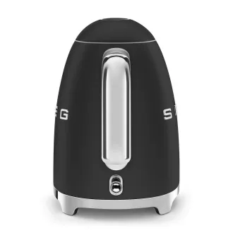 Smeg KLF03BLMEU, Wasserkocher, 1, 7 l, (7 Tassen), 2400 W, Stil der 1950er Jahre, mattschwarz