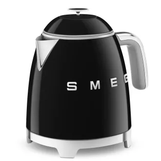 Smeg KLF05BLEU Mini-Wasserkocher, 0, 8 l / 3 Tassen, 1400 W, 50er Jahre Stil, schwarz Smeg KLF05BLEU Mini-Wasserkocher, 0, 8 l / 3 Tassen, 1400 W, 50er Jahre Stil, schwarz