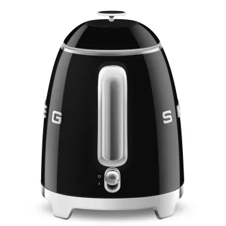 Smeg KLF05BLEU Mini-Wasserkocher, 0, 8 l / 3 Tassen, 1400 W, 50er Jahre Stil, schwarz Smeg KLF05BLEU Mini-Wasserkocher, 0, 8 l / 3 Tassen, 1400 W, 50er Jahre Stil, schwarz