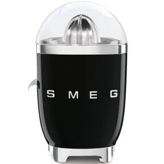 Smeg CJF11BLEU Zitruspresse, 70 W, manueller Druck, Universal-Edelstahlkonus, schwarz Smeg CJF11BLEU Zitruspresse, 70 W, manueller Druck, Universal-Edelstahlkonus, schwarz