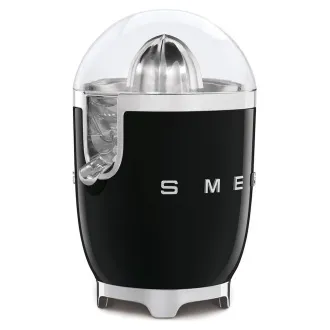 Smeg CJF11BLEU Zitruspresse, 70 W, manueller Druck, Universal-Edelstahlkonus, schwarz Smeg CJF11BLEU Zitruspresse, 70 W, manueller Druck, Universal-Edelstahlkonus, schwarz