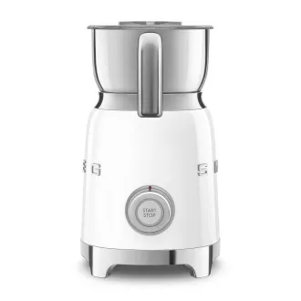 Smeg MFF11WHEU Milchaufschäumer, 500 W, 600 ml / 2,5 Tassen, heiße Schokolade / Milch, leichter Schaum, weiß