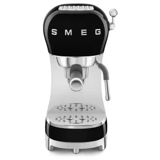 Smeg ECF02BLEU Espressomaschine, Hebel, 1350 W, 15 bar, Thermoblock, passiver Tassenwärmer, schwarz Smeg ECF02BLEU Espressomaschine, Hebel, 1350 W, 15 bar, Thermoblock, passiver Tassenwärmer, schwarz