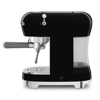 Smeg ECF02BLEU Espressomaschine, Hebel, 1350 W, 15 bar, Thermoblock, passiver Tassenwärmer, schwarz Smeg ECF02BLEU Espressomaschine, Hebel, 1350 W, 15 bar, Thermoblock, passiver Tassenwärmer, schwarz