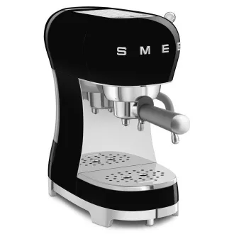 Smeg ECF02BLEU Espressomaschine, Hebel, 1350 W, 15 bar, Thermoblock, passiver Tassenwärmer, schwarz Smeg ECF02BLEU Espressomaschine, Hebel, 1350 W, 15 bar, Thermoblock, passiver Tassenwärmer, schwarz