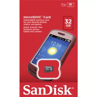 SanDisk MicroSDHC-Karte 32 GB (Klasse 4)