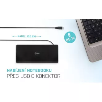 i-tec USB-C Quattro Display Docking Station mit Power Delivery 85 W i-tec USB-C Quattro Display Docking Station mit Power Delivery 85 W