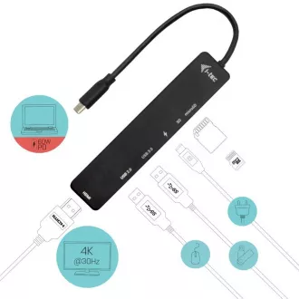 i-tec USB-C Travel Easy Dock 4K HDMI Power Delivery 60 W i-tec USB-C Travel Easy Dock 4K HDMI Power Delivery 60 W