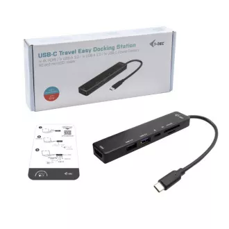 i-tec USB-C Travel Easy Dock 4K HDMI Power Delivery 60 W i-tec USB-C Travel Easy Dock 4K HDMI Power Delivery 60 W
