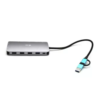 i-tec USB 3.0 USB-C/Thunderbolt 3x Display Metall Nano Dock mit LAN, PD 100 W i-tec USB 3.0 USB-C/Thunderbolt 3x Display Metall Nano Dock mit LAN, PD 100 W