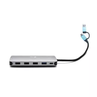 i-tec USB 3.0 USB-C/Thunderbolt 3x Display Metall Nano Dock mit LAN, PD 100 W i-tec USB 3.0 USB-C/Thunderbolt 3x Display Metall Nano Dock mit LAN, PD 100 W