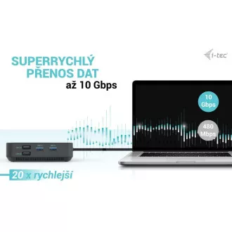 i-tec USB-C HDMI Dual DP Docking Station Power Delivery 100 W i-tec USB-C HDMI Dual DP Docking Station Power Delivery 100 W