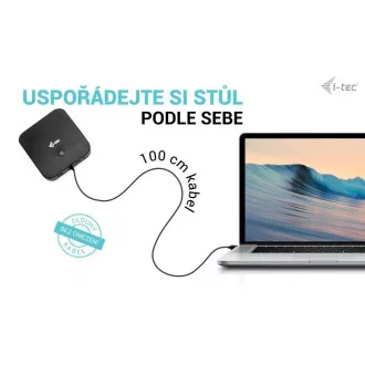 i-tec USB-C HDMI Dual DP Docking Station Power Delivery 100 W i-tec USB-C HDMI Dual DP Docking Station Power Delivery 100 W